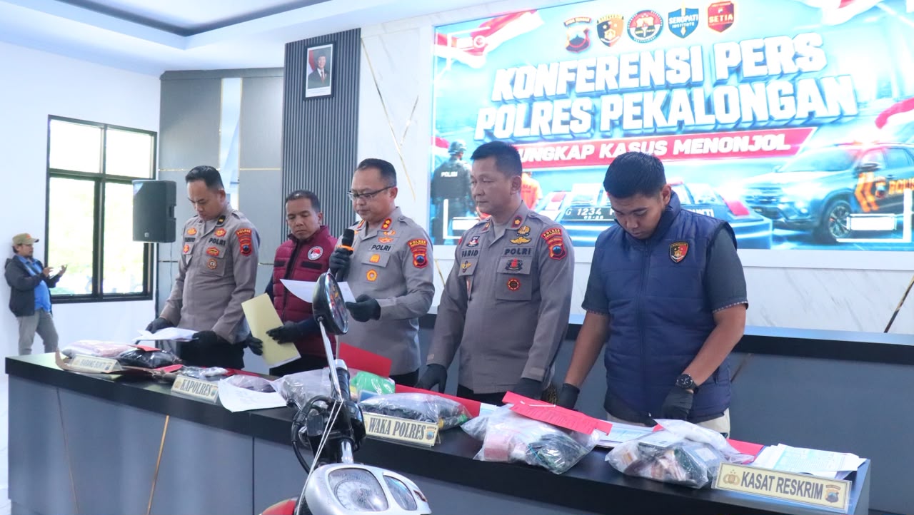 Polres Pekalongan Ungkap Kasus Menonjol, Pencabulan Anak dan Curas Viral Jadi Sorotan
