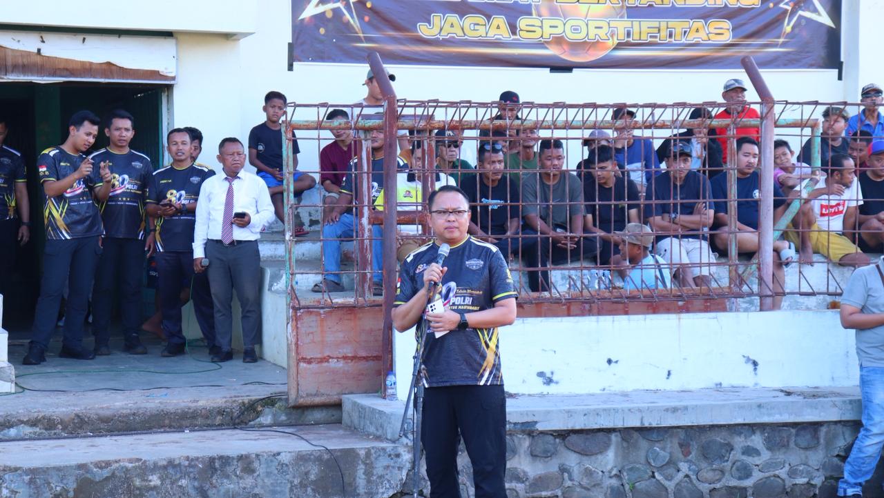 Bhayangkara Cup 2026 Resmi Dibuka, Kapolres Pekalongan: Jadikan Sepak Bola Ajang Persaudaraan dan Jaga Kamtibmas